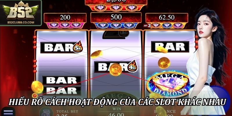 Hiểu rõ cách chơi slot B52Club khác nhau